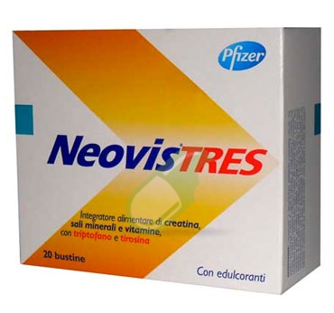 Neovis Linea Tres Integratore Creatina Triptofano e Tirosina 20 Bustine