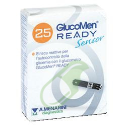 Menarini Diagnostics Linea Controllo Glicemia Glucomen Ready 25 Strisce Reattive
