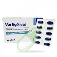 Valeas Linea Microcircolo Vertigoval Integratore 20 Compresse