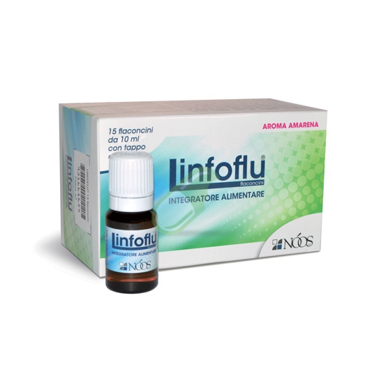 NOOS Srl Linea Sistema Immunitario Linfoflu Integratore 15 Flaconcini