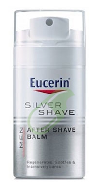 Eucerin Linea Men Silver Shave Balsamo Idratante Dopobarba Uomo 75 ml
