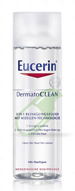Eucerin Linea DermatoCLEAN Lozione Struccante Micellare 3 in 1 200 ml