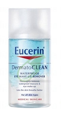 Eucerin Linea DermatoCLEAN Lozione Bifasica Struccante Occhi Delicata 125 ml