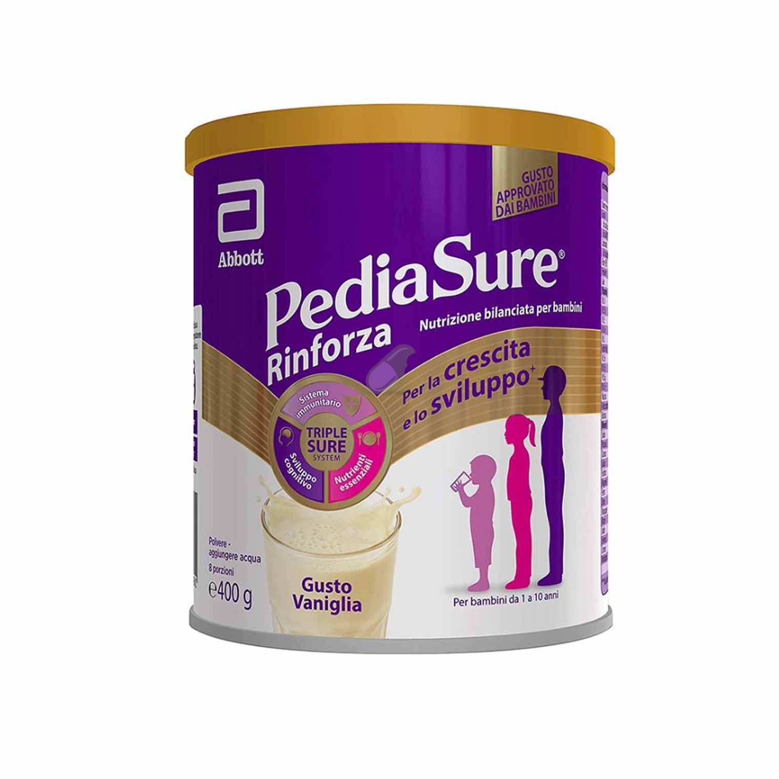 Abbott Linea Nutrizione PediaSure Rinforza Integratore Polvere 400g