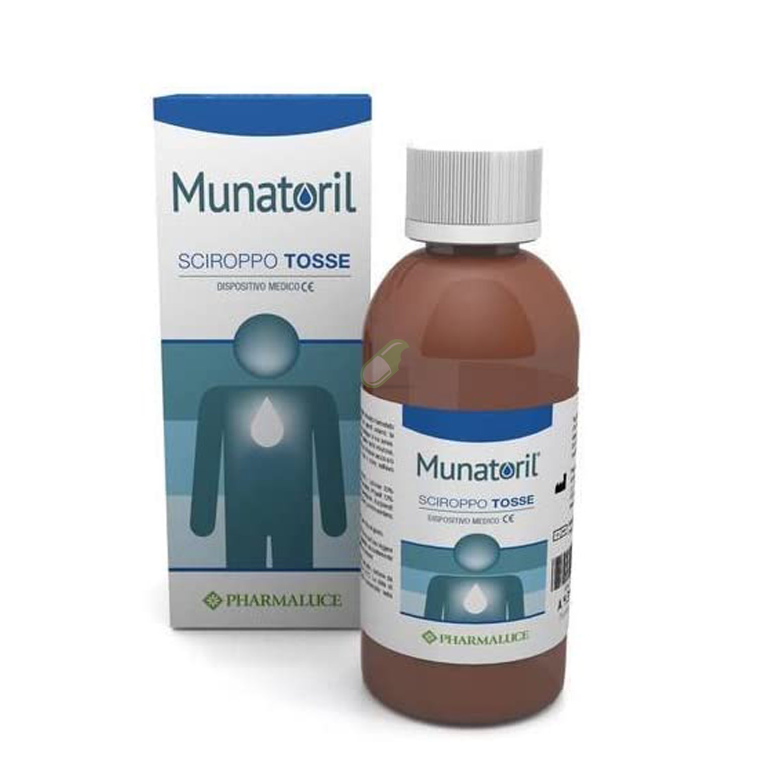 Pharmaluce Linea Benessere della Gola Munatoril Sciroppo Tosse Flacone da 150ml.