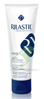 Rilastil Linea Man Crema Dopobarba Emolliente Lenitiva Delicata Uomo 75 ml
