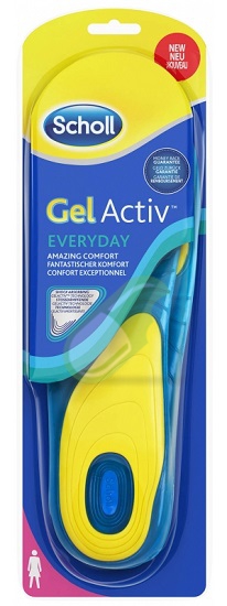 Scholl Linea Sollievo del Piede Gel Activ Uso Diario Everyday Donna 1 Paio.