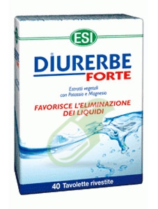 Esi Linea Drenante Depurativa Diurerbe Forte Integratore 40 Tavolette