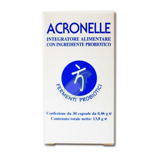 Bromatech Linea Benessere dell' Intestino Acronelle Integratore 30 Capsule.
