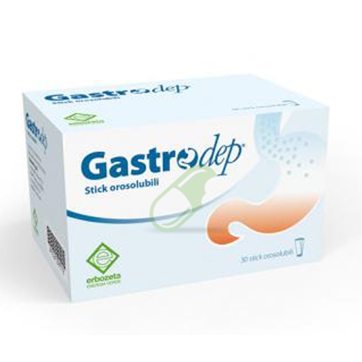 Erbozeta Linea Buona Digestione Gastrodep Stick Integratore 30 Stick orosol.