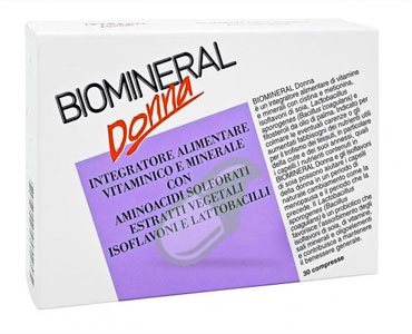 Biomineral Linea Menopausa Donna Integratore Vitaminico Minerale 30 Compresse