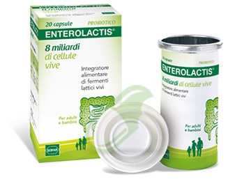 Sofar Linea Intestino Sano Enterolactis Integratore Fermenti 20 Capsule