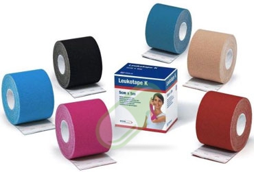 BSN Medical Linea Medicazioni Leukotape K Nastro Adesivo 5cm x 5m Rosa