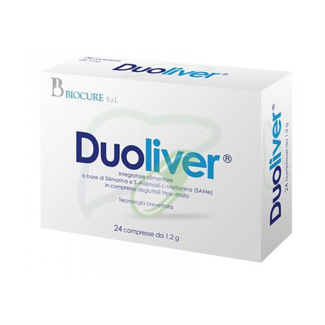 Biocure Linea Depurativi Duoliver  Integratore 24 Compresse