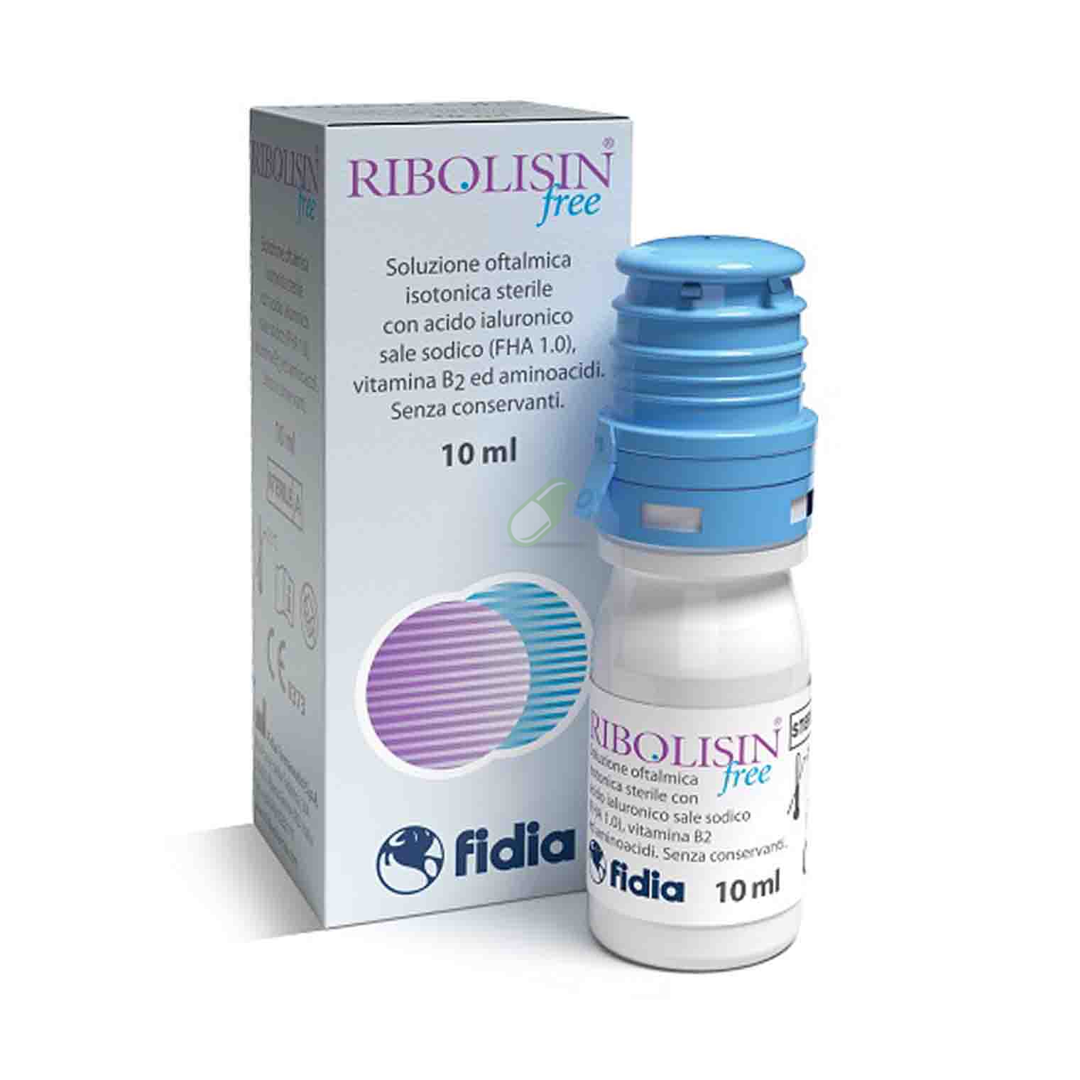 Fidia Farmaceutici Linea Benessere dell'occhio Ribolisin Free Multidose 10 ml