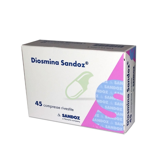 Sandoz Linea Circolazione e Microcircolo Diosmina Sandoz Integratore 45 Compr.