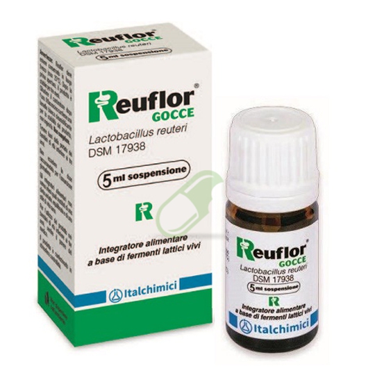 Italchimici Linea Intestino Sano Reuflor Gocce Integratore 5 Ml