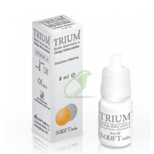 Sooft Italia Linea Benessere dell'occhio Trium Gocce Oculari Flacone 8 ml