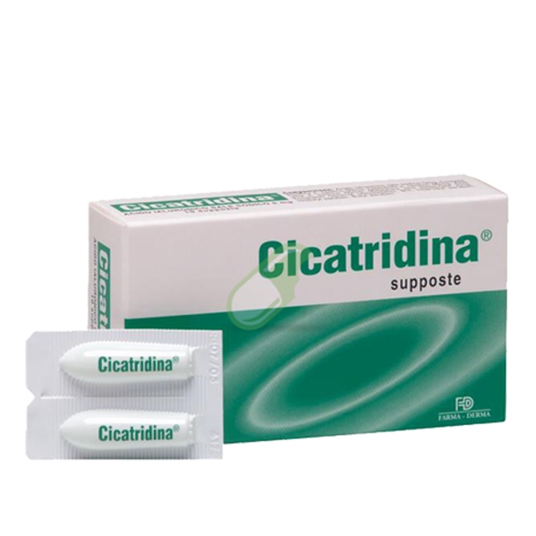 Farma-Derma Linea Medicazioni Cicatridina Supposte 10 Pezzi