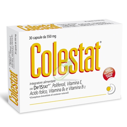 Difass International Linea Controllo del Colesterolo Colestat 30 Capsule