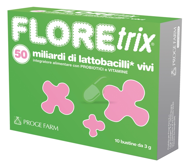 Avantgarde Linea Benessere dell'intestino Floretrix Integratore 10 Bustine
