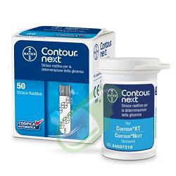 Ascensia Diabetes Care Linea controllo della Glicemia Contour Next 50 Strisce