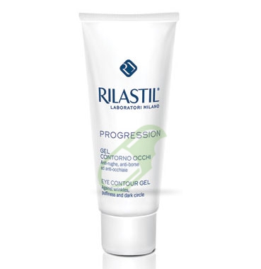 Rilastil Linea Progression Gel Contorno Occhi Idratante Tonificante 15 ml