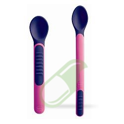 Mam Linea Bimbo Heat Sensitive Spoon&cover Cucchiaini Termosensibili