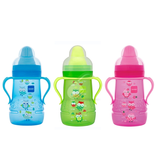 Mam Linea Allattamento Biberon Trainer Beccuccio Extra Morbido 220 ml