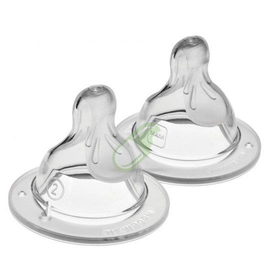 Mam Linea Allattamento Teat 2 Tettarella Misura 2 due pezzi