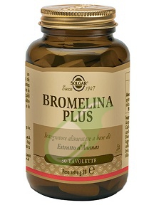 Solgar Linea Benessere Bromelina Plus Integratore 30 Tavolette