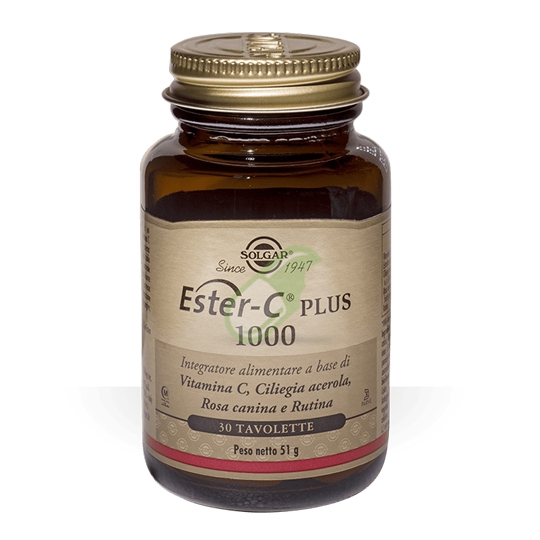 Solgar Linea Antiossidanti Ester C Plus 1000 Integratore 90 Tavolette