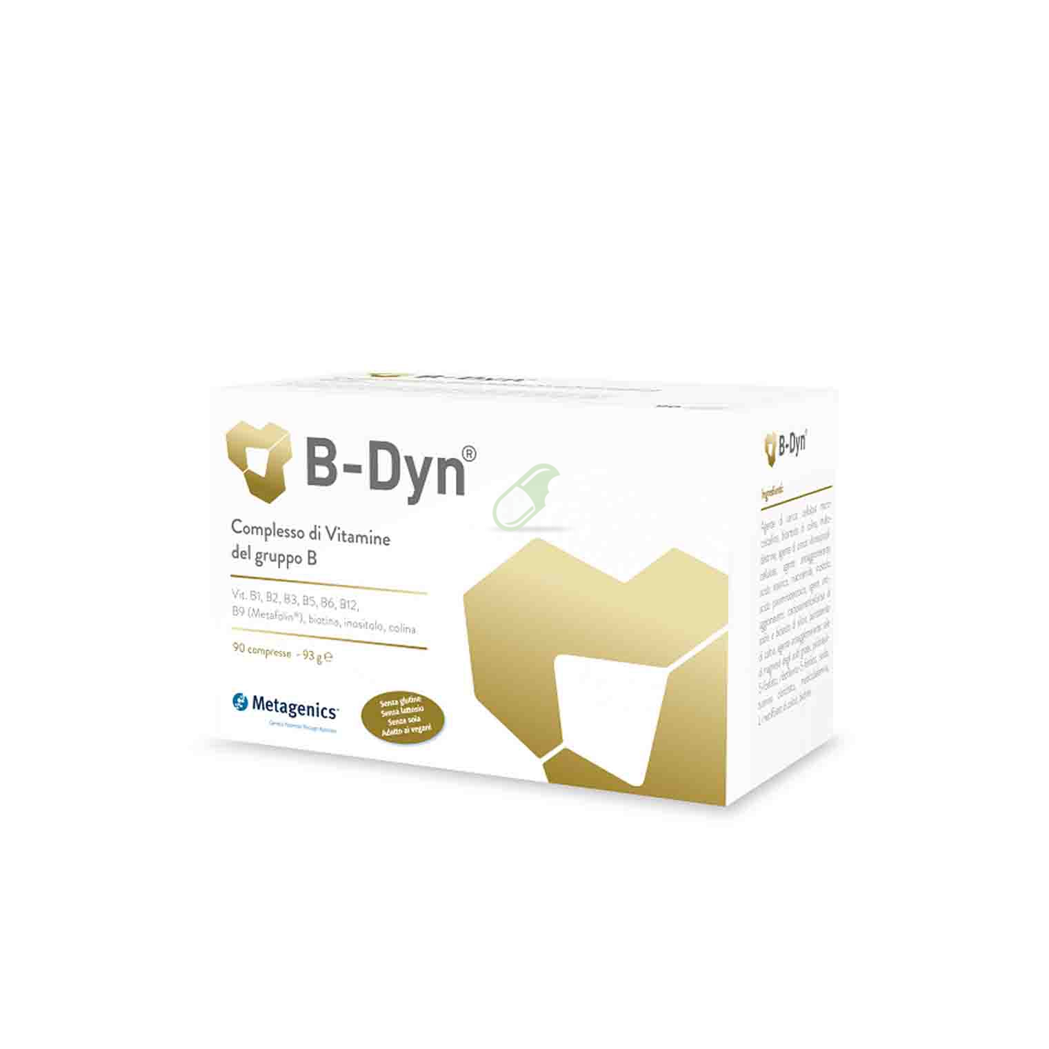 Metagenics Linea Vitamine e Minerali B-Dyn New Integratore 90 Compresse
