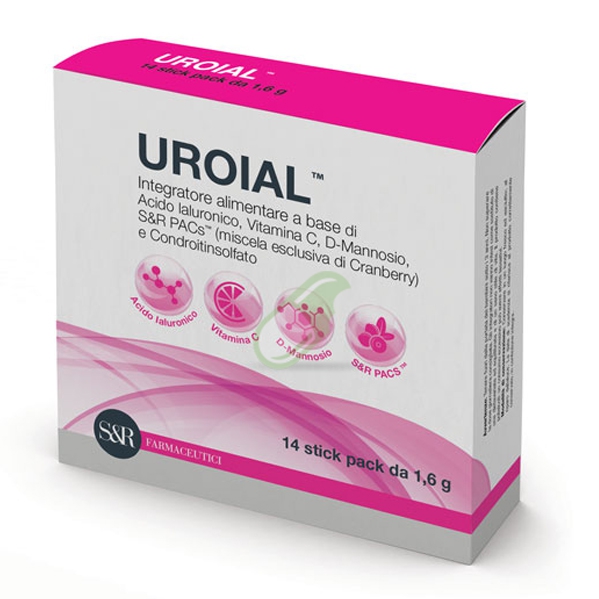 S&R Farmaceutici Linea Benessere Vie Urinarie Uroial Integratore 14 Bustine