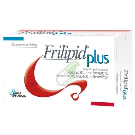 Maya Pharma Linea Controllo del Colesterolo Frilipid Plus Integratore 30 Compr.