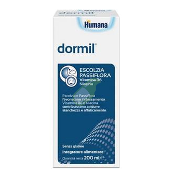 Humana Linea Sonno e Serenit� Dormil sciroppo Integratore 200 ml