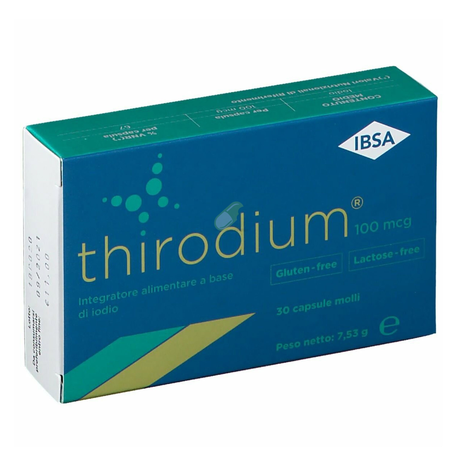 IBSA Farmaceutici Linea Funzioni Cognitive Thirodium 100mcg 30 Capsule