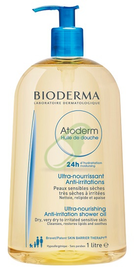 Bioderma Linea Pelle Seccha Atoderm Huile de Douche Flacone da 1000 ml