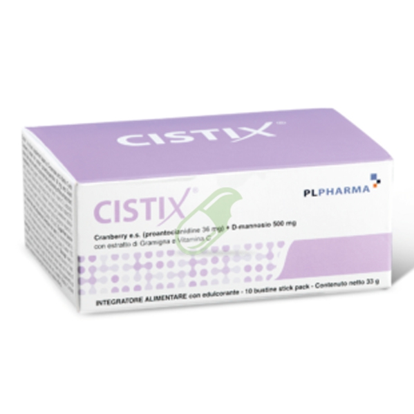 Pl Pharma Linea Benessere delle vie Urinarie Cistix Polvere 10 Bustine