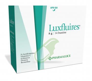 Pharmaluce Linea Benessere Apparato Respiratorio Luxfluires 14 Bustine