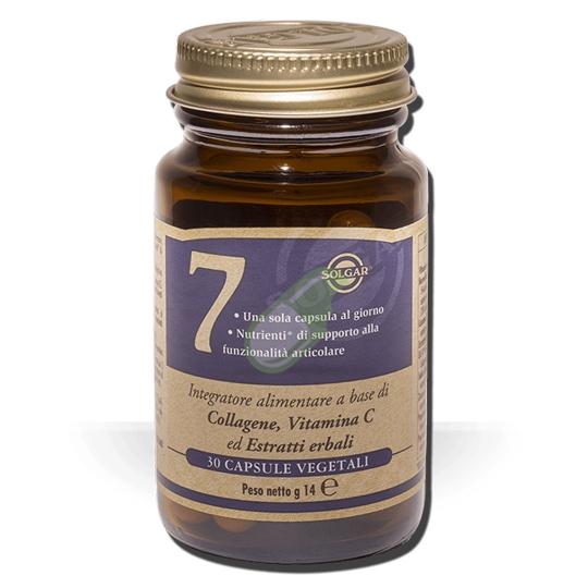 Solgar Linea Benessere delle Articolazioni Solgar 7 Integratore 30 Capsule