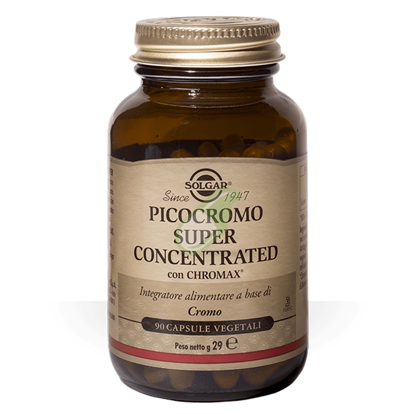 Solgar Linea Controllo dei Grassi Picocromo Superconcentrato 90 Capsule