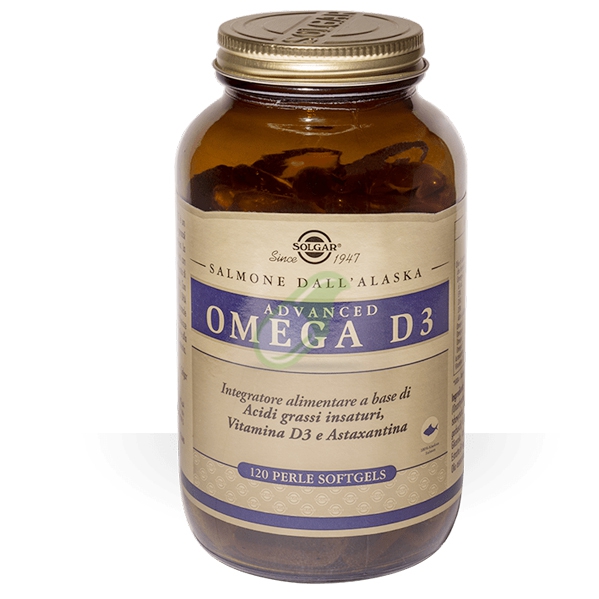 Solgar Linea Cuore Sano Advanced Omega D3 120 Perle Softgels