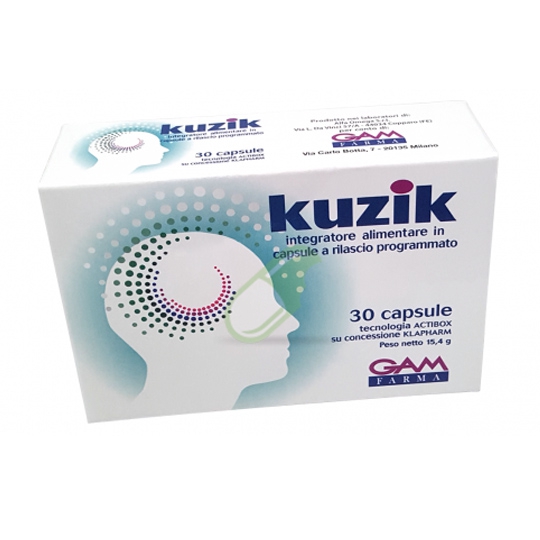 Gam FarmaLinea Energia mentale Kuzik Integratore 30 Capsule