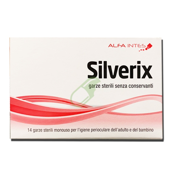 Alfa Intes Silverix Garza Perioculare 14 Pezzi