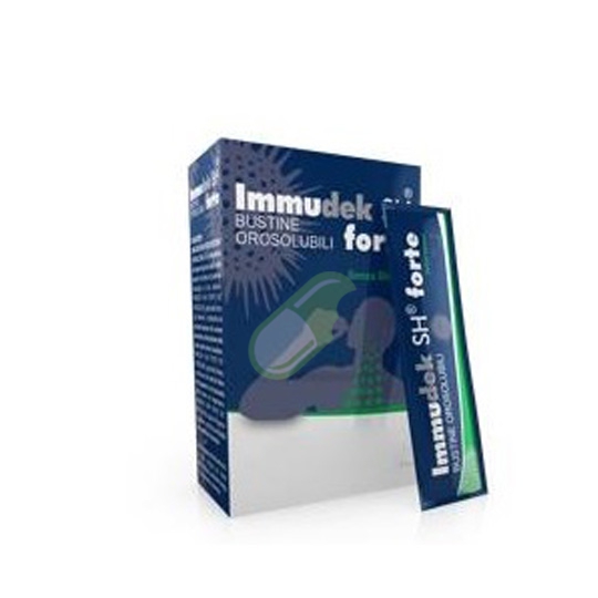 Shedir Pharma Linea Immunostimolanti Immudek SH Forte Integratore 16 Bustine.