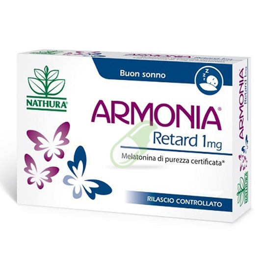 Nathura Linea Sonno e Serenit Armonia Retard 1mg Integratore 120 Compresse
