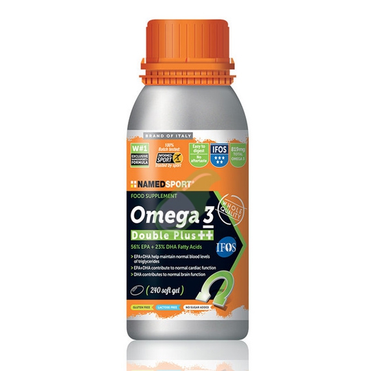 Named Linea Sport Omega 3 Double Plus++ Integratore 240 Soft gel
