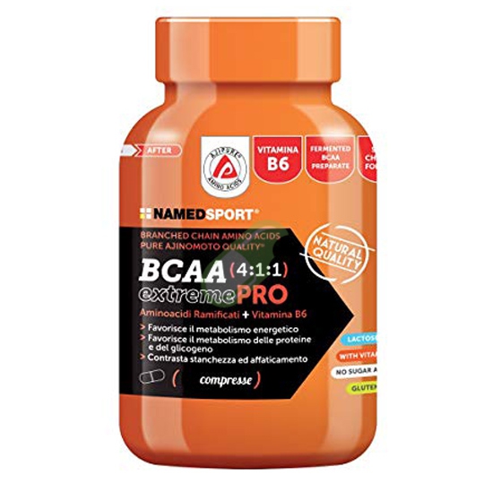 Named Linea Sport Bcaa 4:1:1 Extreme pro Integratore 110 Compresse