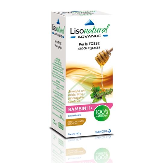 Sanofi Linea Bimbo Lisonatural Advance Bambini sciroppo 180 g